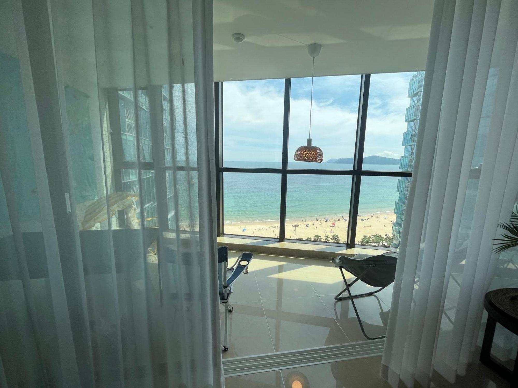 釜山広域市Haeundae Luxury Houseアパートメント エクステリア 写真