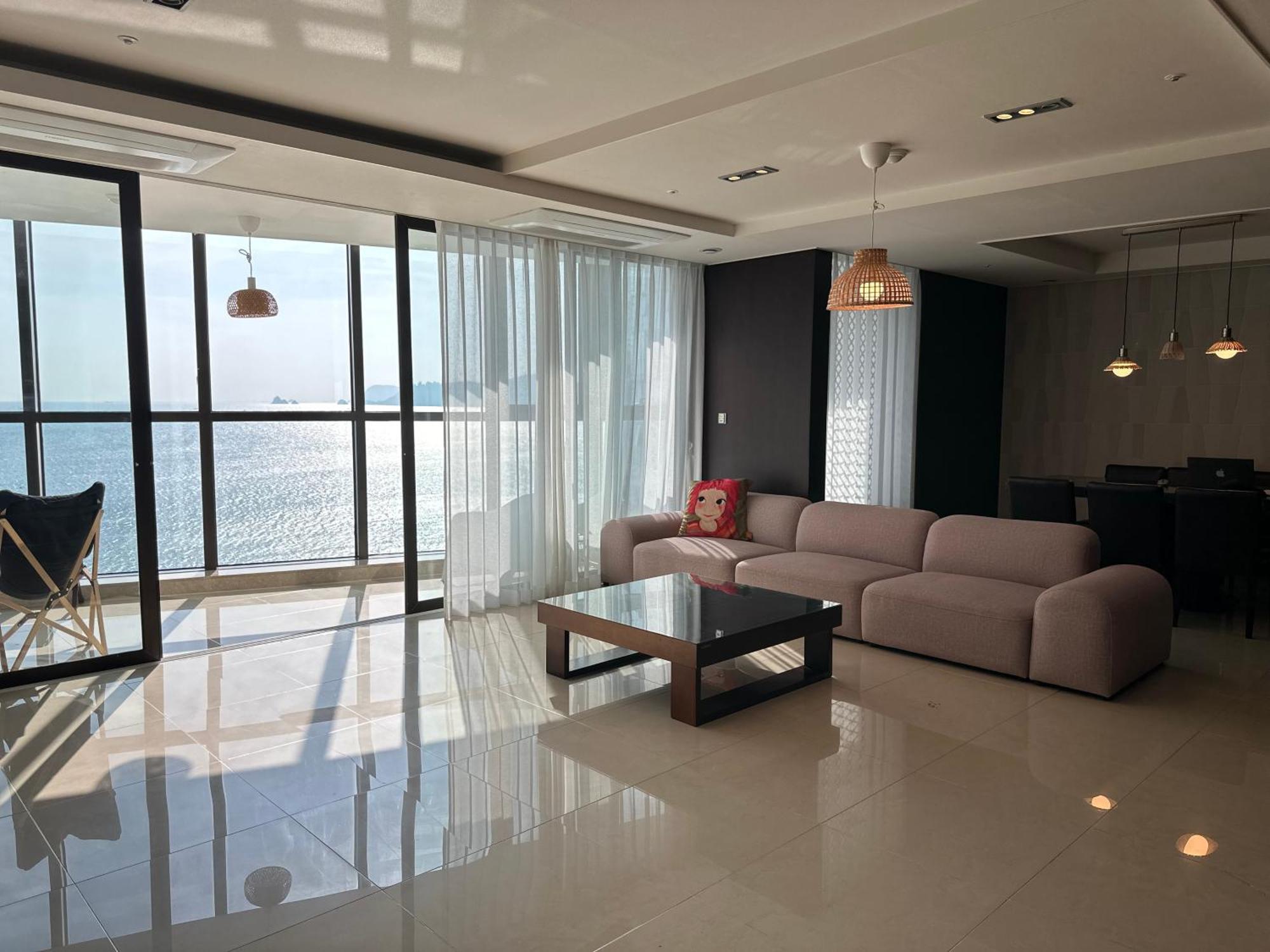 釜山広域市Haeundae Luxury Houseアパートメント エクステリア 写真